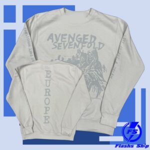 kenny A7x World Merch Shop Avenged Sevenfold Europe Tour Libad Sweatshirt