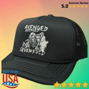 kenny A7x World Merch Shop Avenged Sevenfold Europe Tour Libad Trucker Ha