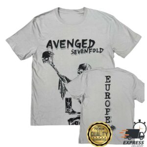 kenny A7x World Merch Shop Avenged Sevenfold Europe Tour Skull Shirt