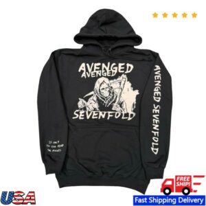 kenny A7x World Merch Store Avenged Sevenfold Europe Tour Libad Hooded