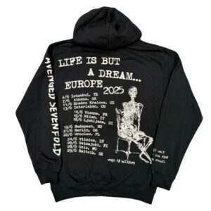 kenny A7x World Merch Store Avenged Sevenfold Europe Tour Libad Hoodeds