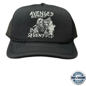 kenny A7x World Merch Store Avenged Sevenfold Europe Tour Libad Trucker Hats