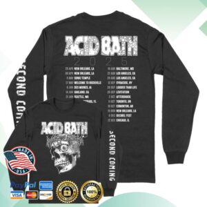kenny Acid Bath Official Merch Shop Tour Long Sleeve Shirt