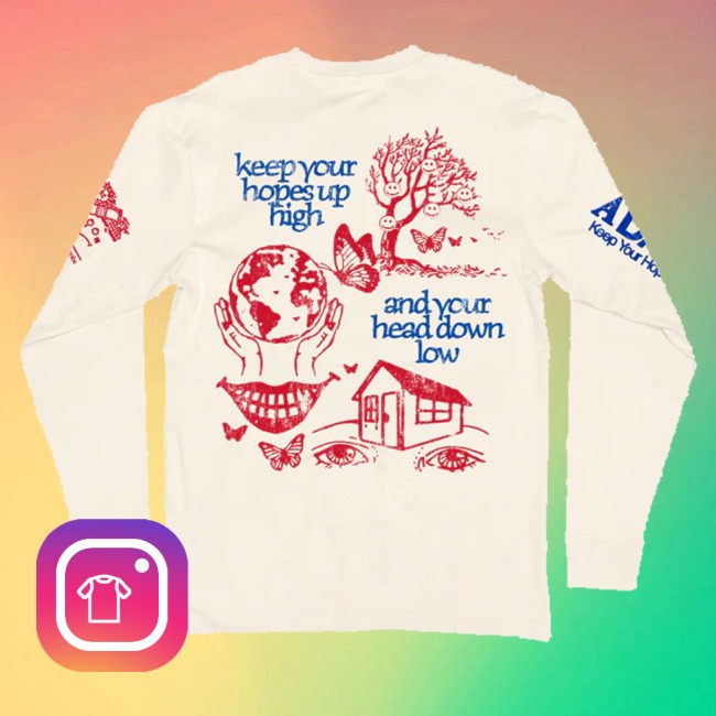 kenny Adtr Store Merch All I Want Long Sleeve Tee kenny Adtr Store Merch All I Want Long Sleeve Tee