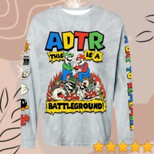 kenny Adtr Store Merch Battleground Long Sleeve Tee