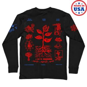 kenny Adtr Store Merch Flowers Long Sleeve Tee