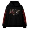 kenny Aerosmith Merch One More Time Skeleton Hoodie