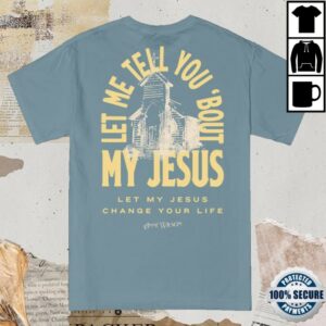kenny Anne Wilson Merch My Jesus Tee Ice Blue0