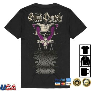 kenny Arch Enemy Merch Blood Dynasty Tour 2024 Shirt