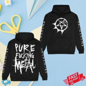 kenny Arch Enemy Merch Pure Fucking Metal Hoodie1
