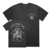 kenny Architects Official Store Everything Ends Globe Faded Black Tee