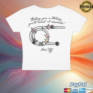 kenny Ariana Grande Merch Store Brighter Days Inc Holiday Baby Shirt