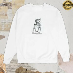 kenny Ariana Grande Merch Store Christmas Kisses Reindeer Sweatshirt