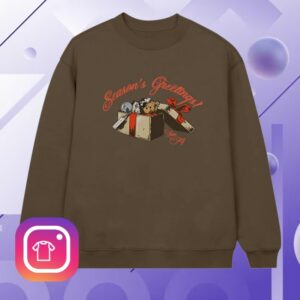 kenny Ariana Grande Merch Store Seasons Greetings Sweatshirt