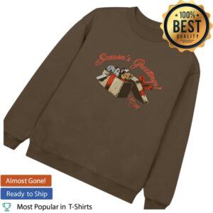 kenny Ariana Grande Merch Store Seasons Greetings Sweatshirtss