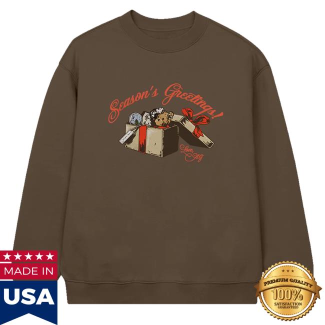 kenny Ariana Grande Official Store Merch Shop Seasons Greetings Sweatshirt kenny Ariana Grande Official Store Merch Shop Seasons Greetings Sweatshirt