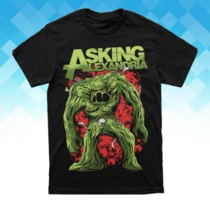 kenny Asking Alexandria Merch Store Slime Monster Shirt 1