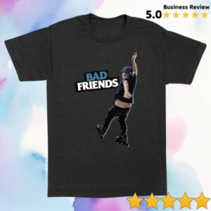 kenny Bad Friends Merch Bobby Falling Shirt kenny Bad Friends Merch Bobby Falling Shirt