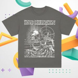 kenny Bad Religion Merch Crust T Shirt Pepper