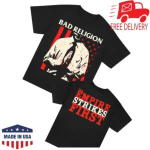 kenny Bad Religion Merch Official Store Shop The Empire Strikes First Shirte 1
