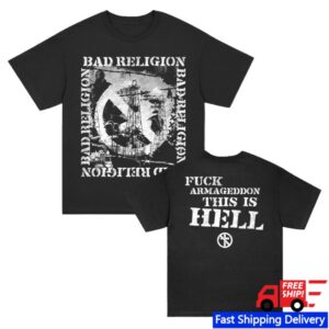 kenny Bad Religion Merch This Is Hell T Shirt Black
