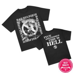 kenny Bad Religion Merch This Is Hell T Shirt Black0