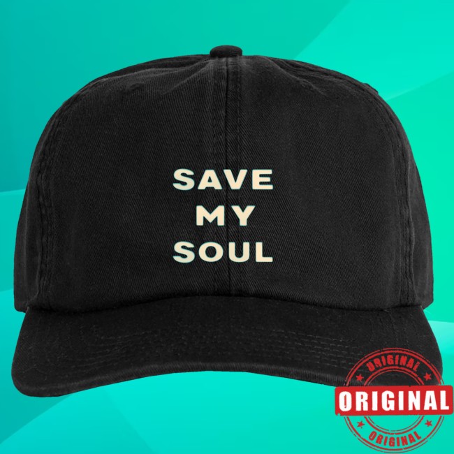 kenny Bastille Store Merch Save My Soul Black Cap kenny Bastille Store Merch Save My Soul Black Cap