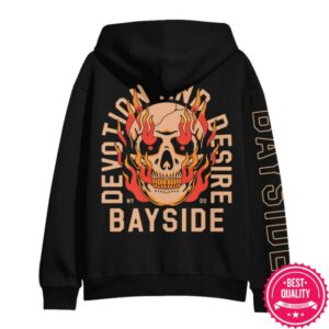 kenny Bayside Merch Store Devotion Skull Black Zip Up kenny Bayside Merch Store Devotion Skull Black Zip Up