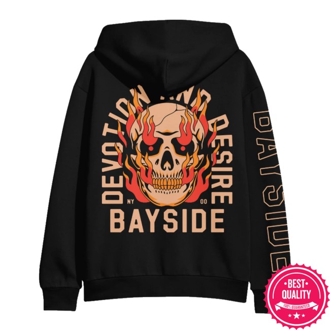 kenny Bayside Merch Store Devotion Skull Black Zip Up kenny Bayside Merch Store Devotion Skull Black Zip Up