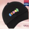 kenny Bbno Store Merch Shop Black Embroidered Scribble Dad Hats