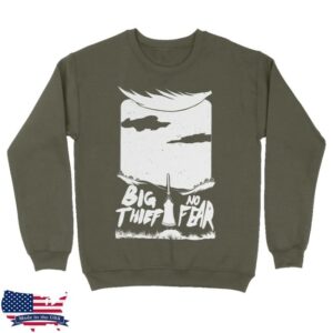 kenny Big Thief Merch No Fear Crewneck Sweatshirt kenny Big Thief Merch No Fear Crewneck Sweatshirt