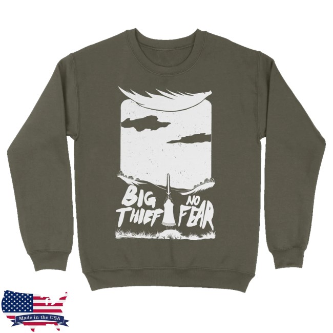 kenny Big Thief Merch No Fear Crewneck Sweatshirt kenny Big Thief Merch No Fear Crewneck Sweatshirt