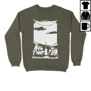 kenny Big Thief Merch Store No Fear Crewneck Sweatshirt kenny Big Thief Merch Store No Fear Crewneck Sweatshirt