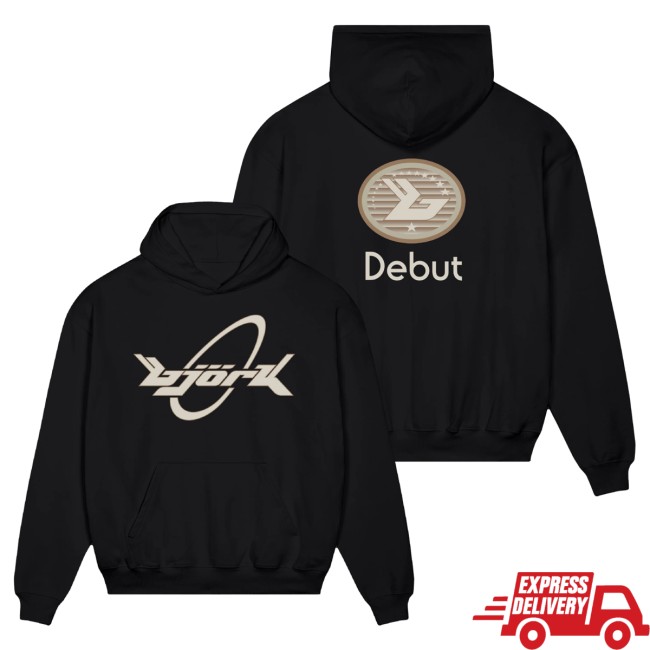kenny Bjork Merch Debut Logo Hoodie Black kenny Bjork Merch Debut Logo Hoodie Black