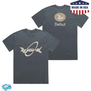 kenny Bjork Merch Debut Logo Shirt Light Charcoal
