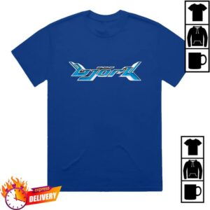 kenny Bjork Merch Shop Store Bjork Blue Post Logo Shirt