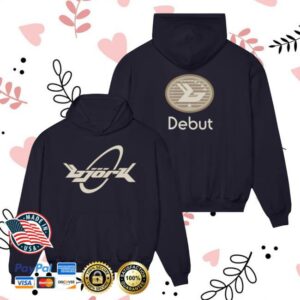 kenny Bjork Merch Shop Store Bjork Debut Logo Hoodie