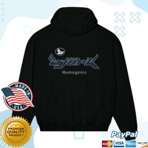 kenny Bjork Merch Shop Store Homogenic Logo Black Hoodie
