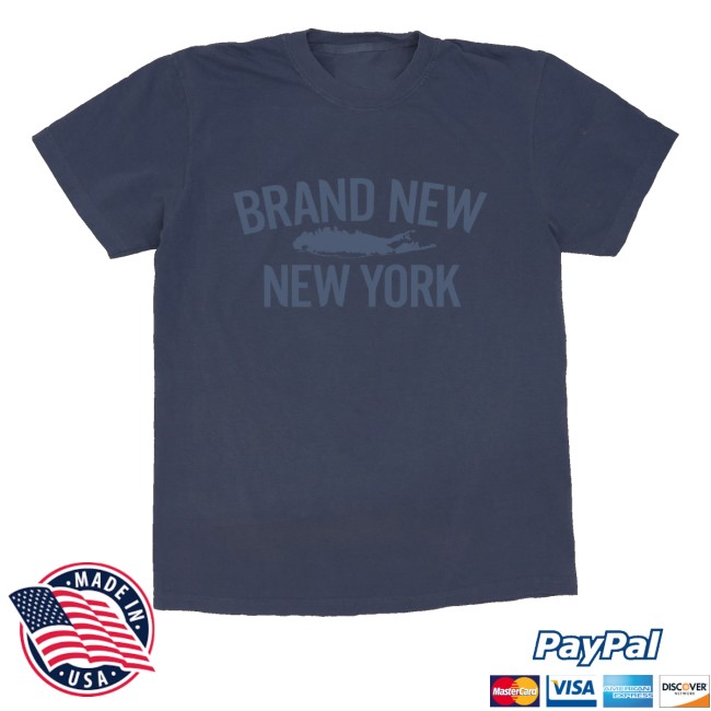 kenny Brand New Merch Store Ny Classic Tee Navy kenny Brand New Merch Store Ny Classic Tee Navy