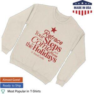 kenny Brandi Carlile Merch Store Home For The Holidays Crewneck Sweatshirts