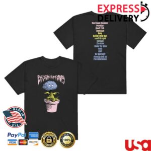 kenny Briston Maroney Merch Red Rocks Tracklist Tee0 kenny Briston Maroney Merch Red Rocks Tracklist Tee0