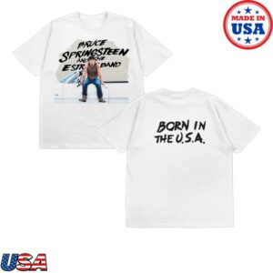 kenny Bruce Springsteen Store Shop Retro Born In The USA Photo Shirtss