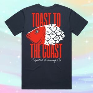 kenny Capital Brewing Co Merch Store Toast To The Coast Shirts