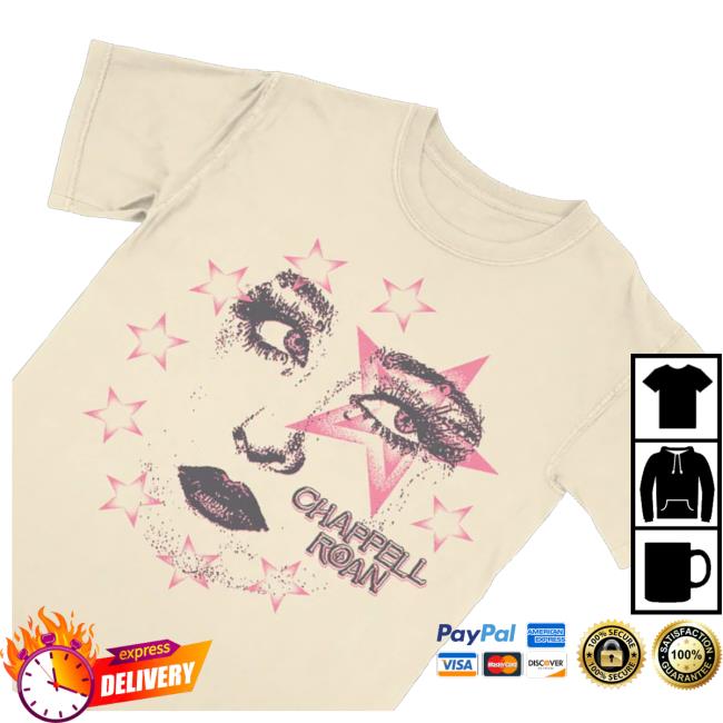 kenny Chappell Roan Store Merch Star Face Shirte kenny Chappell Roan Store Merch Star Face Shirte