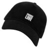 Choose Love Merch Store Choose Love Classic Logo Black Cap 1 kenny Choose Love Merch Store Choose Love Classic Logo Black Caps