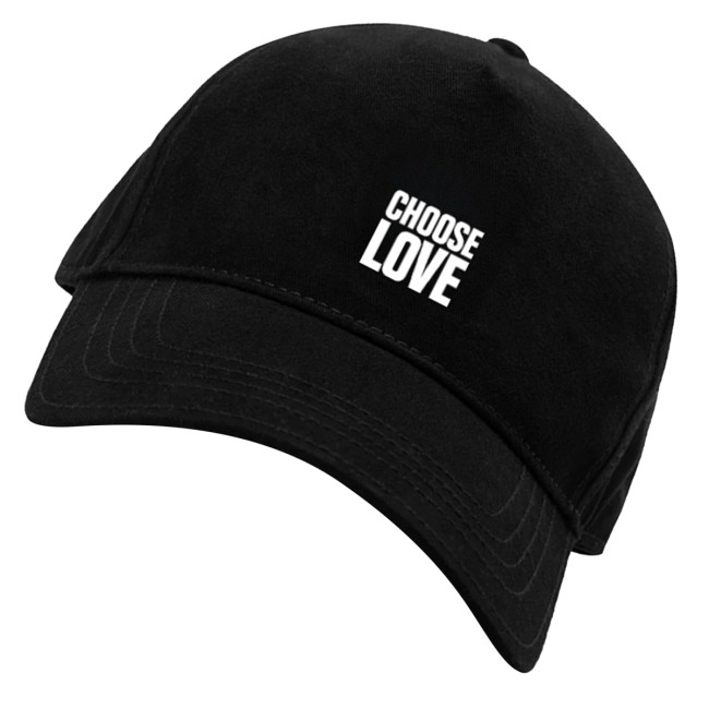 kenny Choose Love Merch Store Choose Love Classic Logo Black Caps kenny Choose Love Merch Store Choose Love Classic Logo Black Caps
