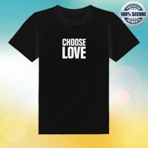 kenny Choose Love Merch Store Choose Love Classic Logo Black Tee