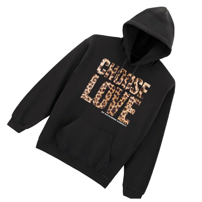kenny Choose Love Merch Store Choose Love Leopard Print Hoodies kenny Choose Love Merch Store Choose Love Leopard Print Hoodies