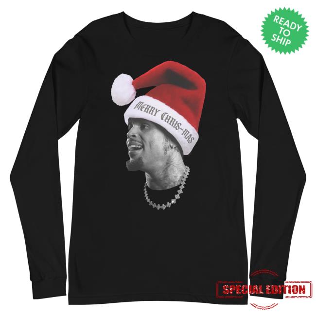 kenny Chris Brown Official Store Merch Merry Chris Mas Big Head Long Sleeve Shirt kenny Chris Brown Official Store Merch Merry Chris Mas Big Head Long Sleeve Shirt