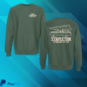 kenny Chris Stapleton Merch Store Stapleton Est 1978 Holiday Sweatshirt kenny Chris Stapleton Merch Store Stapleton Est 1978 Holiday Sweatshirt